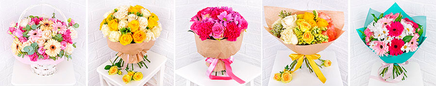 Букеты с доставкой в Кингисеппе от Гранд-Флора